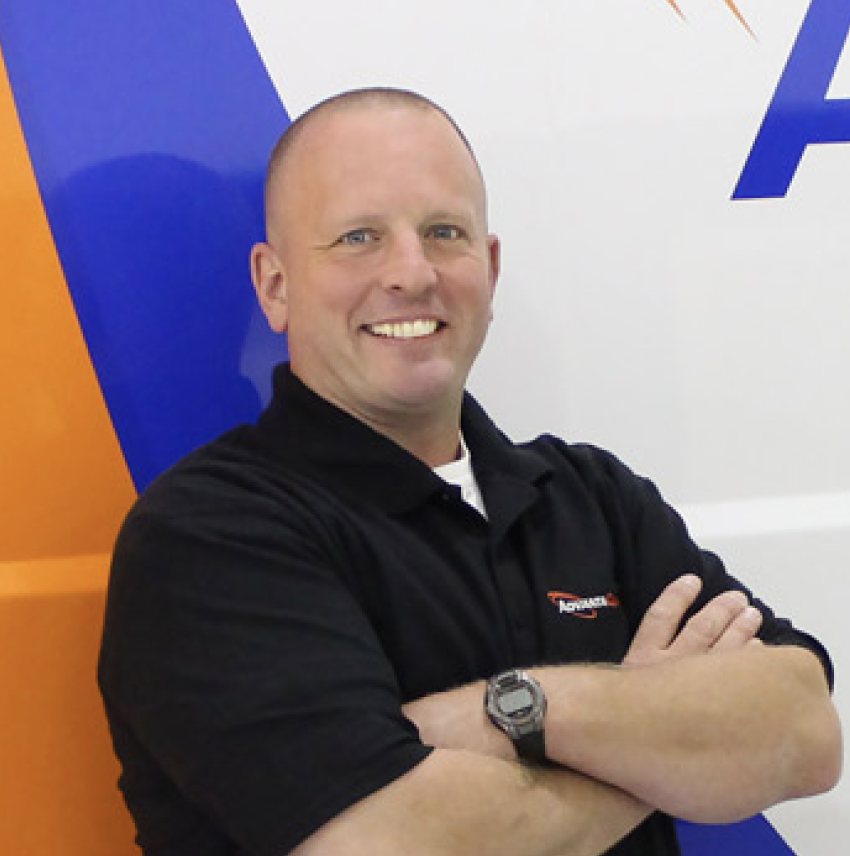 AdvantaClean franchise van